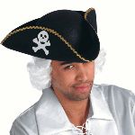 Bicorne de pirate