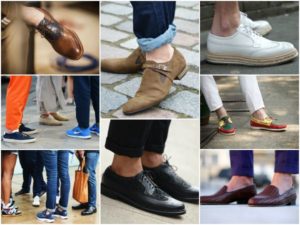 chaussettes courtes et chaussures