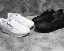 Tênis Reebok branco e preto