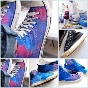 pintar zapatillas paso a paso