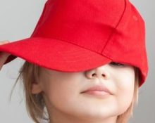 boy in a red cap