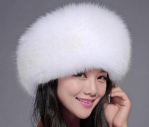 Arctic fox cap