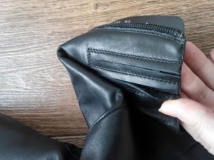 comment couper l'élastique des bottes