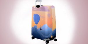 bright suitcase cover