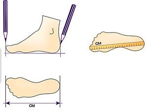 mesure du pied