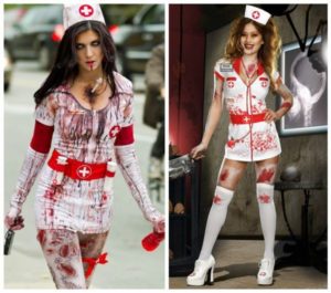 costumes d'infirmière pour Halloween