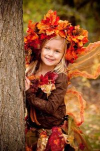 costume de miss automne pour fille