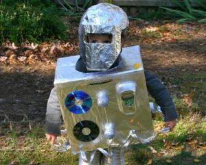 staniol robot kostume 