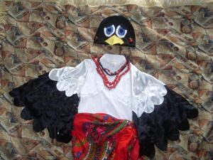 Costum de magpie DIY