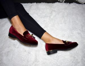 velvet loafers 