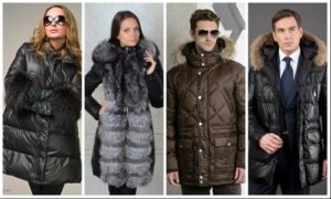 Different down jackets