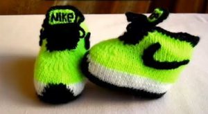 Groene laarsjes sneakers