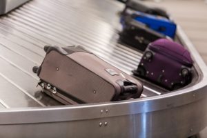 valise à l'aéroport