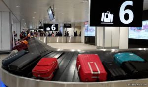 bagages à l'aéroport