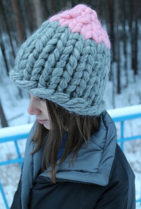 Hilo para un gorro de invierno.