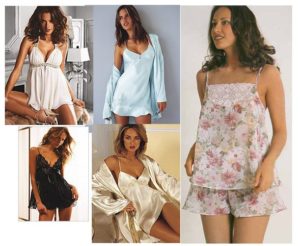 Erilaisia ​​​​negligees