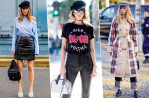 looks de outono com boné feminino