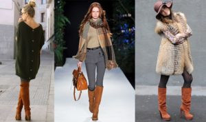 looks com botas marrons