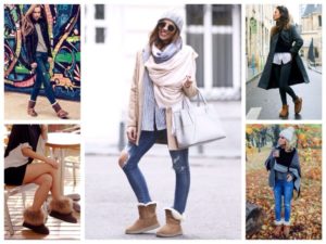 يبدو مع أحذية ugg قصيرة