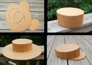 Cardboard hats