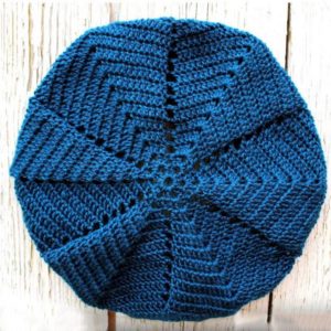 beret biru