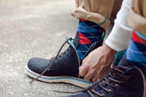 Chaussettes colorées pour hommes