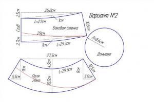 Tricorne pattern 1