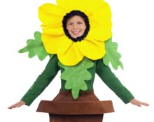 costume da girasole