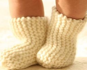 Chaussettes simples pour bébé