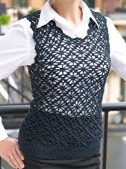 openwork vest