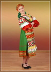 Belarusian women's costume