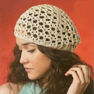 Beige baret