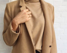 beige turtleneck