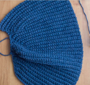 tejido de gorro