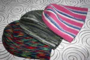 Gorros listrados