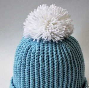 Gorro con pompón