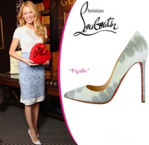 Blake Lovely a Louboutinsban