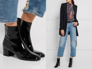 how to wear jeans with ankle boots