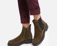 botas caqui