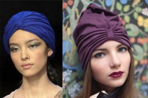 Diferentes tipos de turbante