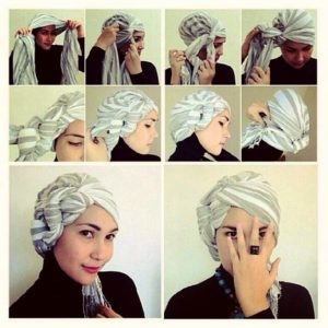 comment nouer un turban