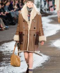 oversized sheepskin coat