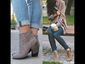 botins para jeans