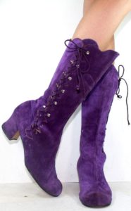 purple boots