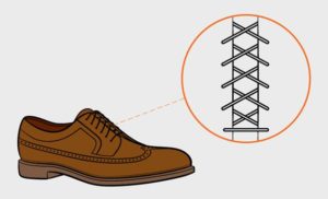 Allacciatura di oxford da uomo