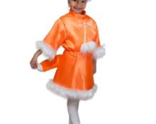 Costume da volpe fai da te per bambina