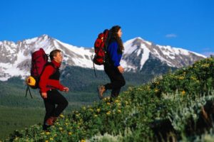 Randonnée dans les montagnes