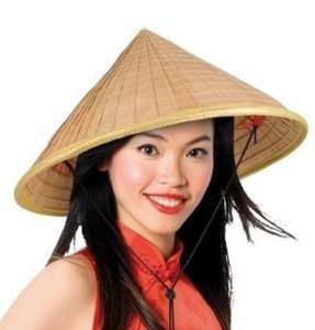 Quel est le nom du chapeau chinois ?