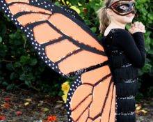 DIY butterfly costume