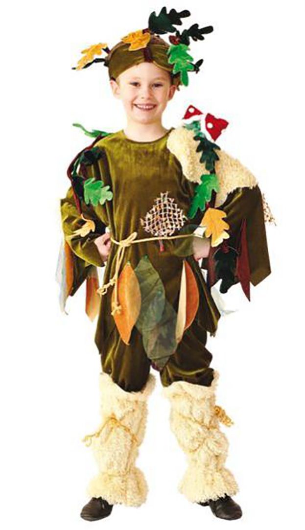 Kikimora costume for a boy